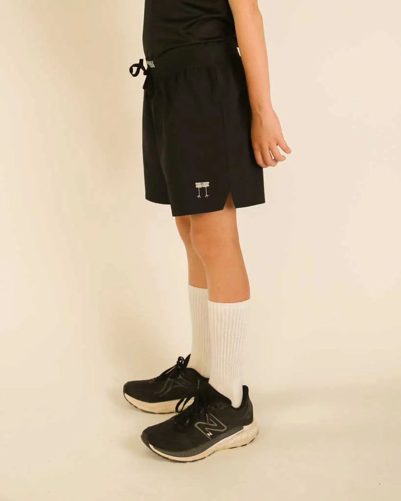 Boys' Black Running Shorts - Image 3