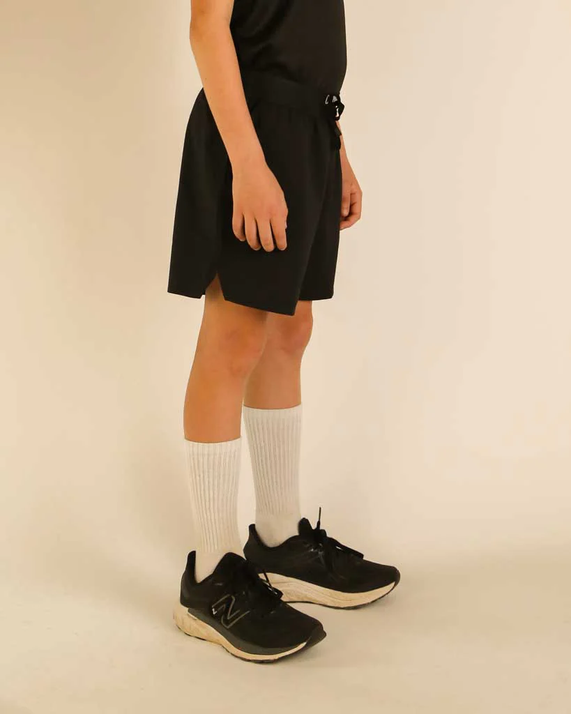 Boys' Black Running Shorts - Image 4