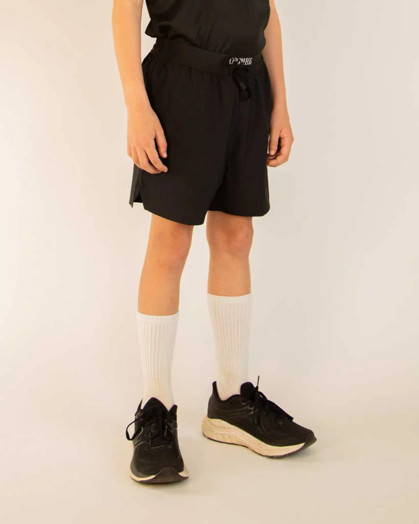 Boys' Black Running Shorts - Image 5