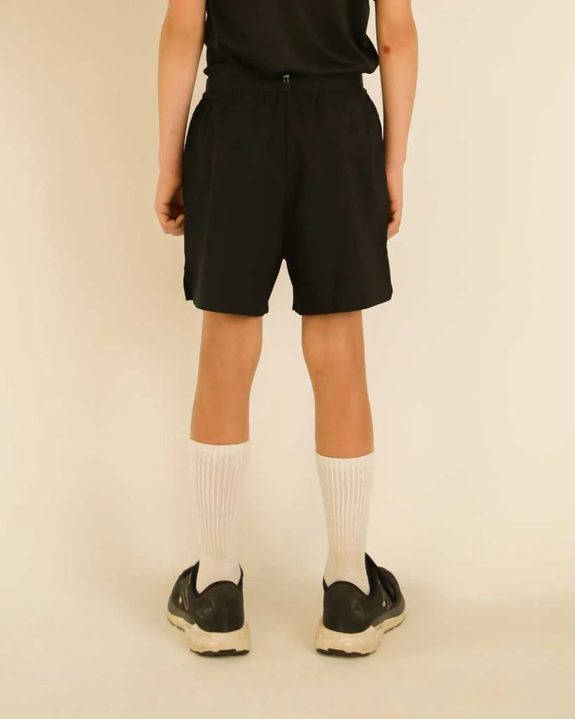 Boys' Black Running Shorts - Image 6