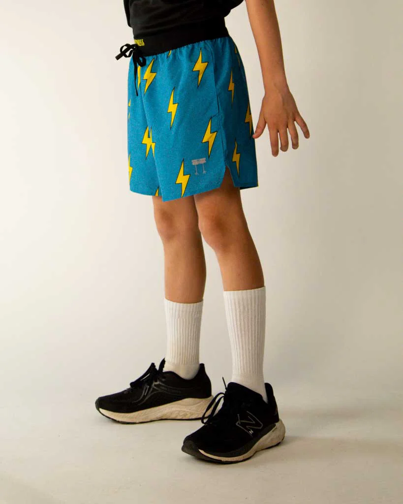 Boys' Blue Bolts Running Shorts - Image 5