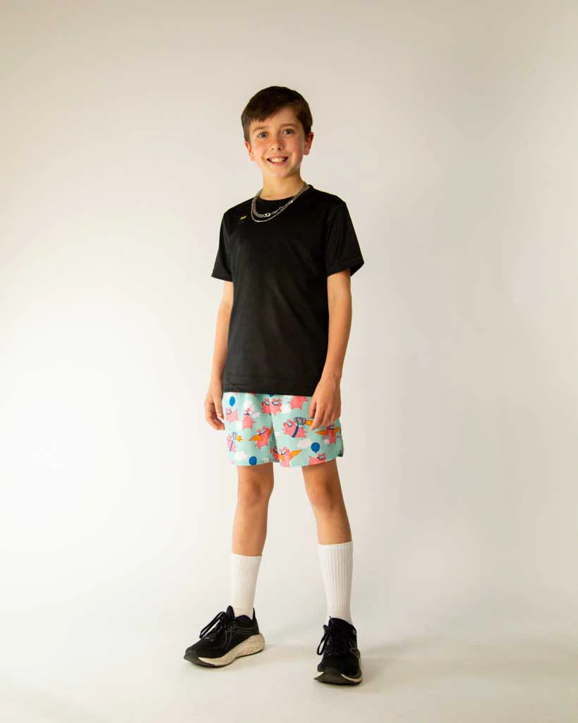 Boys' Flying Pigs Running Shorts - Image 10