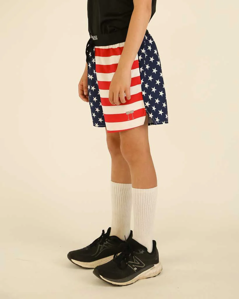 Boys' USA Running Shorts - Image 3