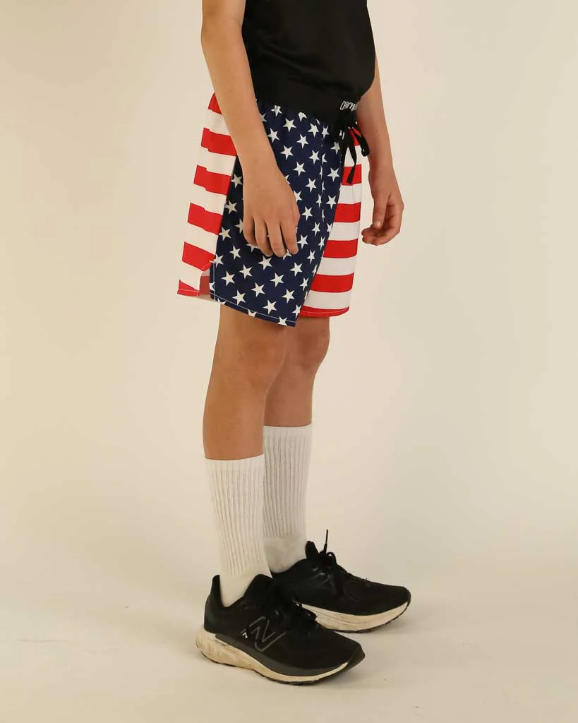 Boys' USA Running Shorts - Image 5