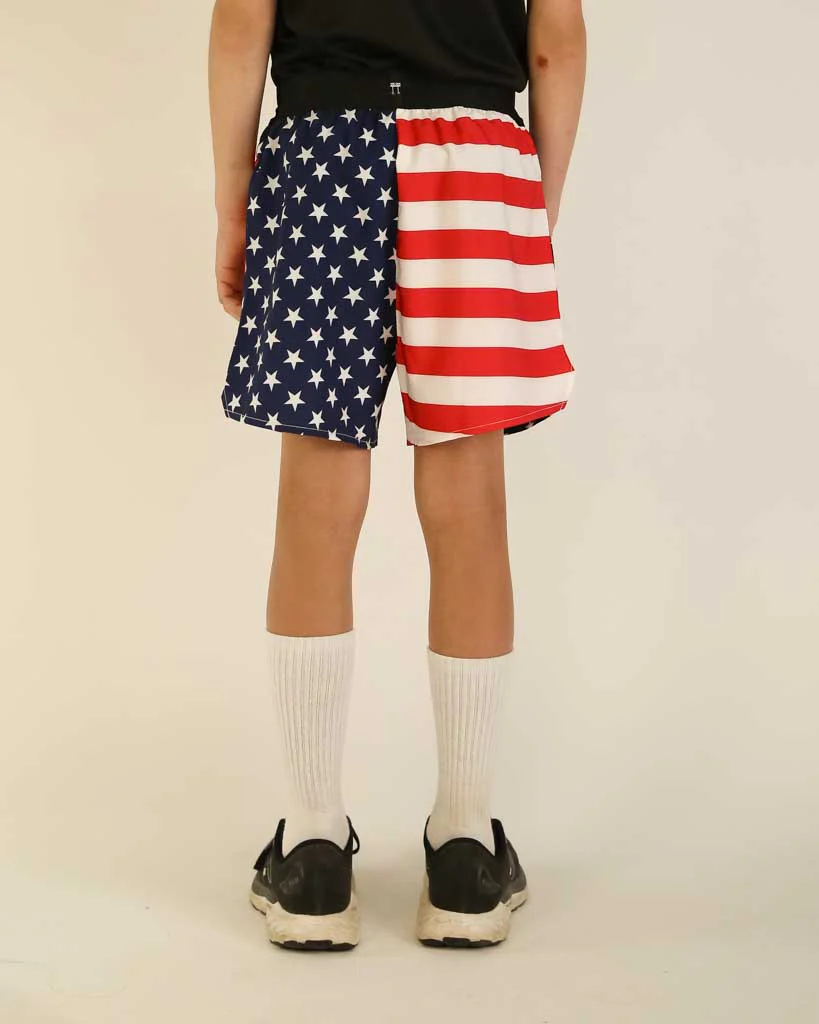 Boys' USA Running Shorts - Image 6
