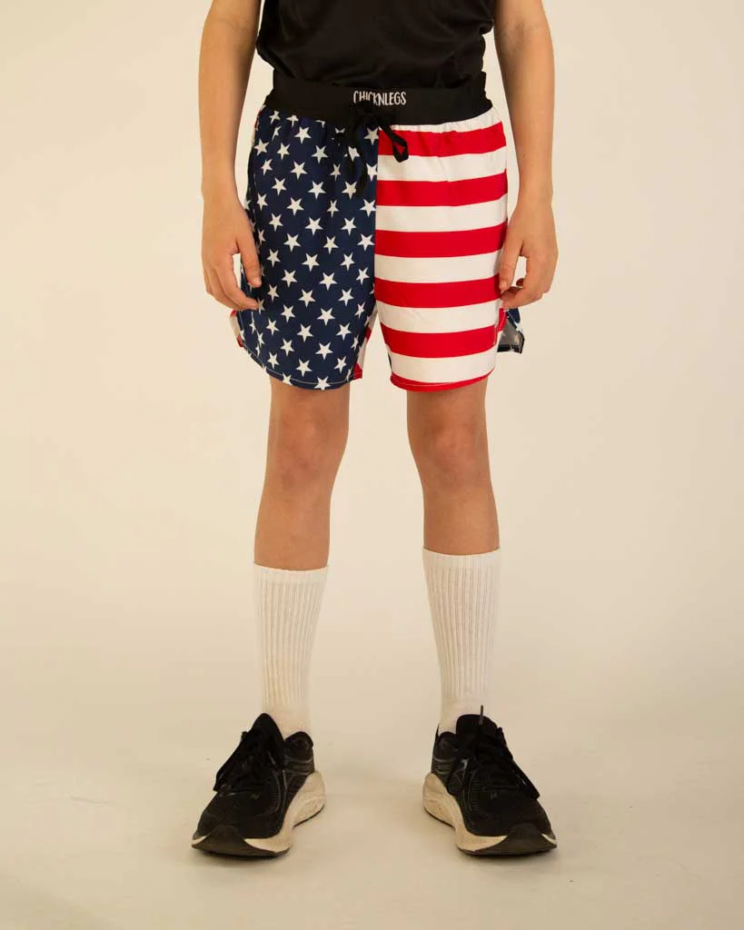Boys' USA Running Shorts - Image 7