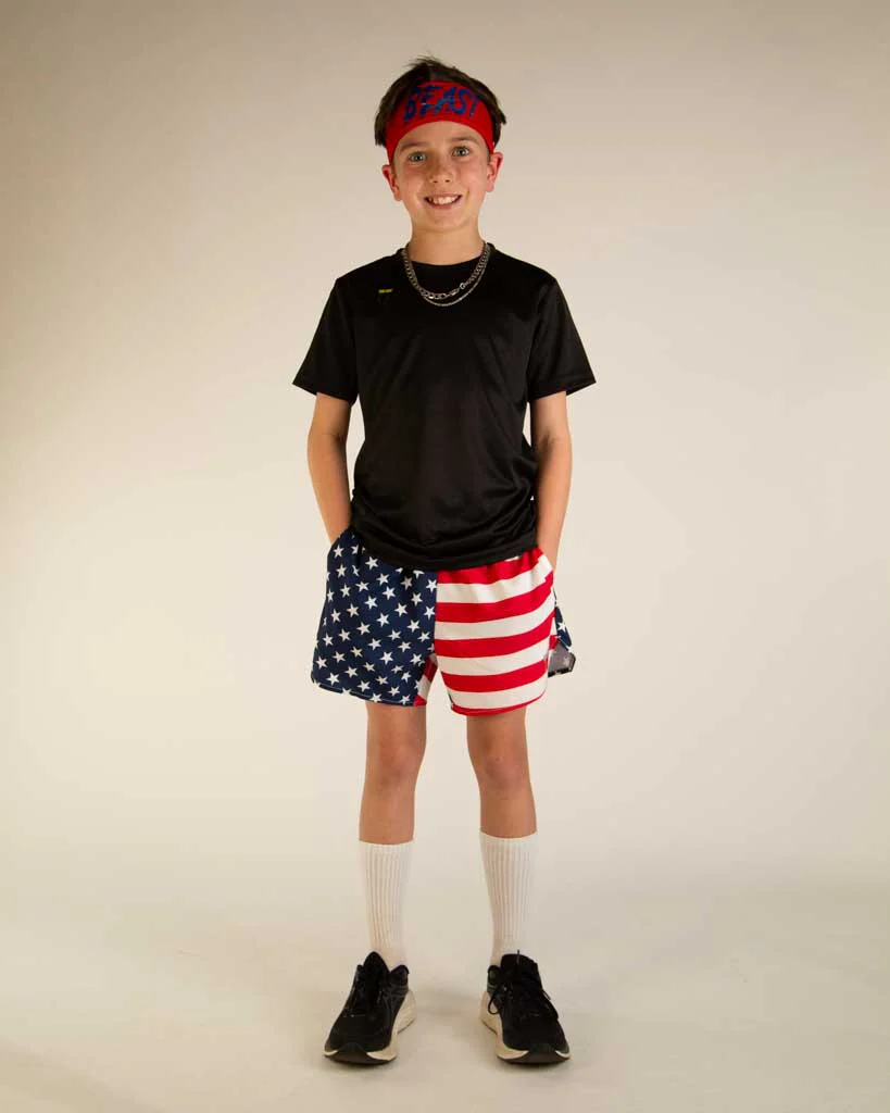 Boys' USA Running Shorts - Image 9