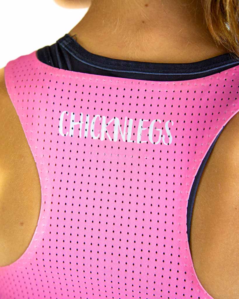 Bubblegum Pink PWR Crop Top - Image 6