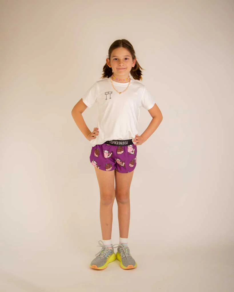 Girls' Choccy Cows Running Shorts - Image 7