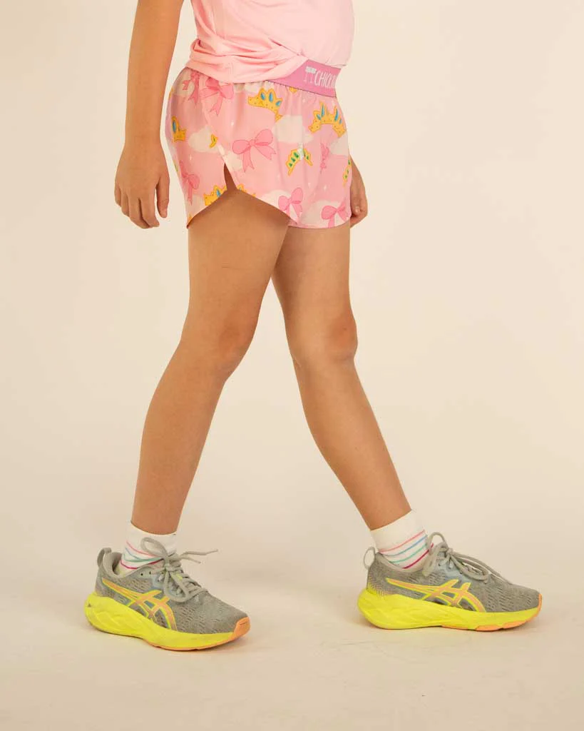 Girls' Princess Tiara Running Shorts - Image 3