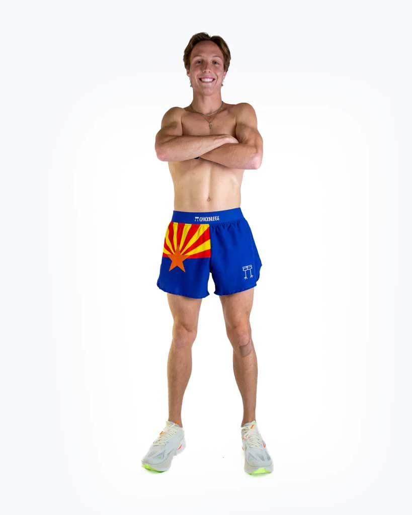 Men's Arizona Flag 4" Half Split Shorts - Image 5