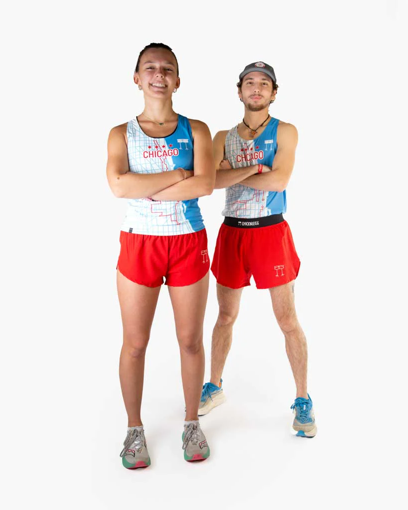 Men's Chicago Marathon Course Singlet - Image 7