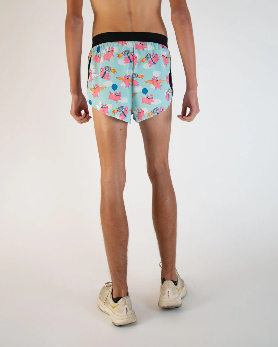 Men's Flying Pigs 2" DS Split Shorts - Image 5