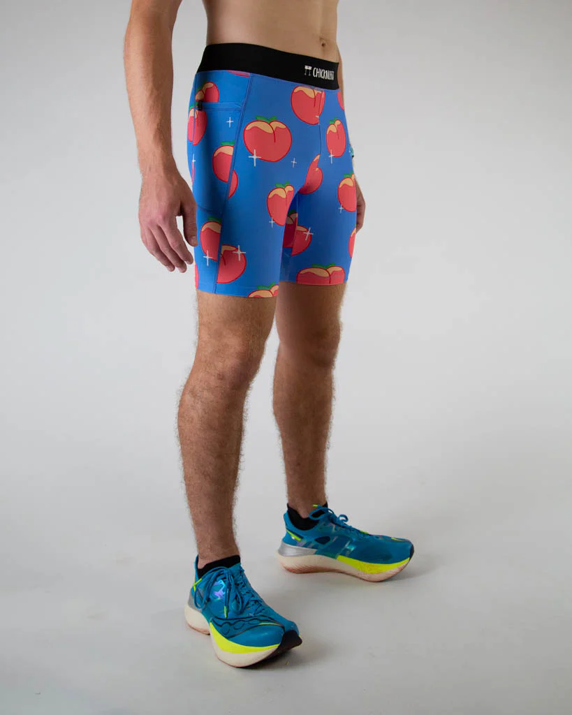 Men's Juicy Peaches 8" Half Tights - Image 4