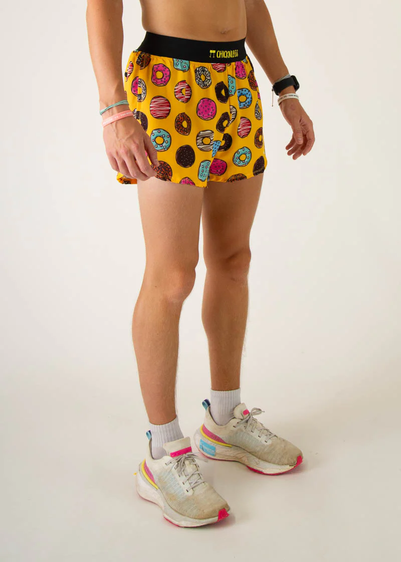 Men's Salty Donuts 4" Half Split Shorts - Image 3