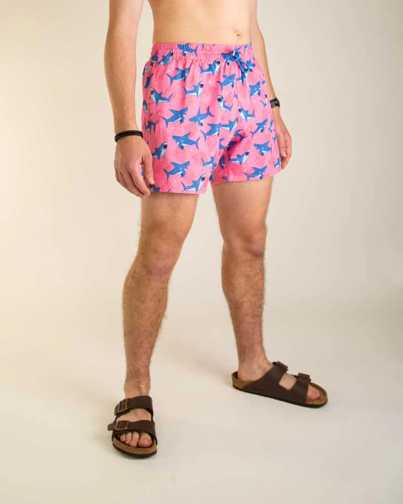 Men's Shark Swim Trunks - Image 4