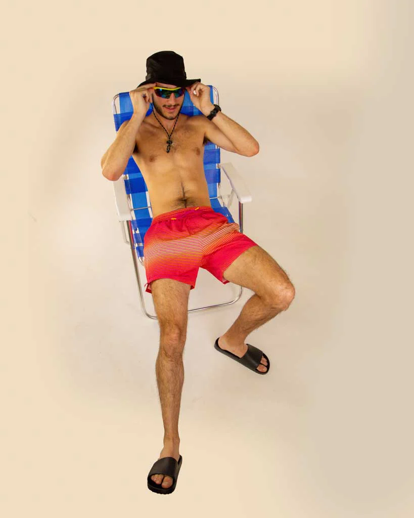 Men's Sunset Swim Trunks - Image 12