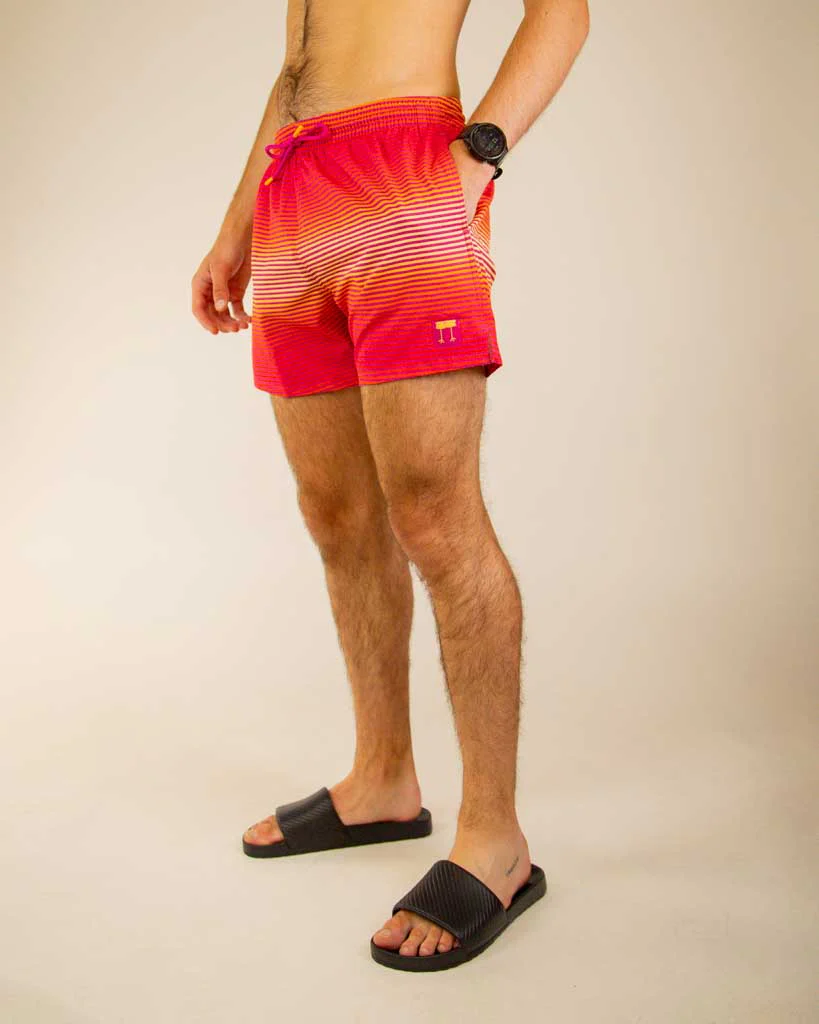 Men's Sunset Swim Trunks - Image 5