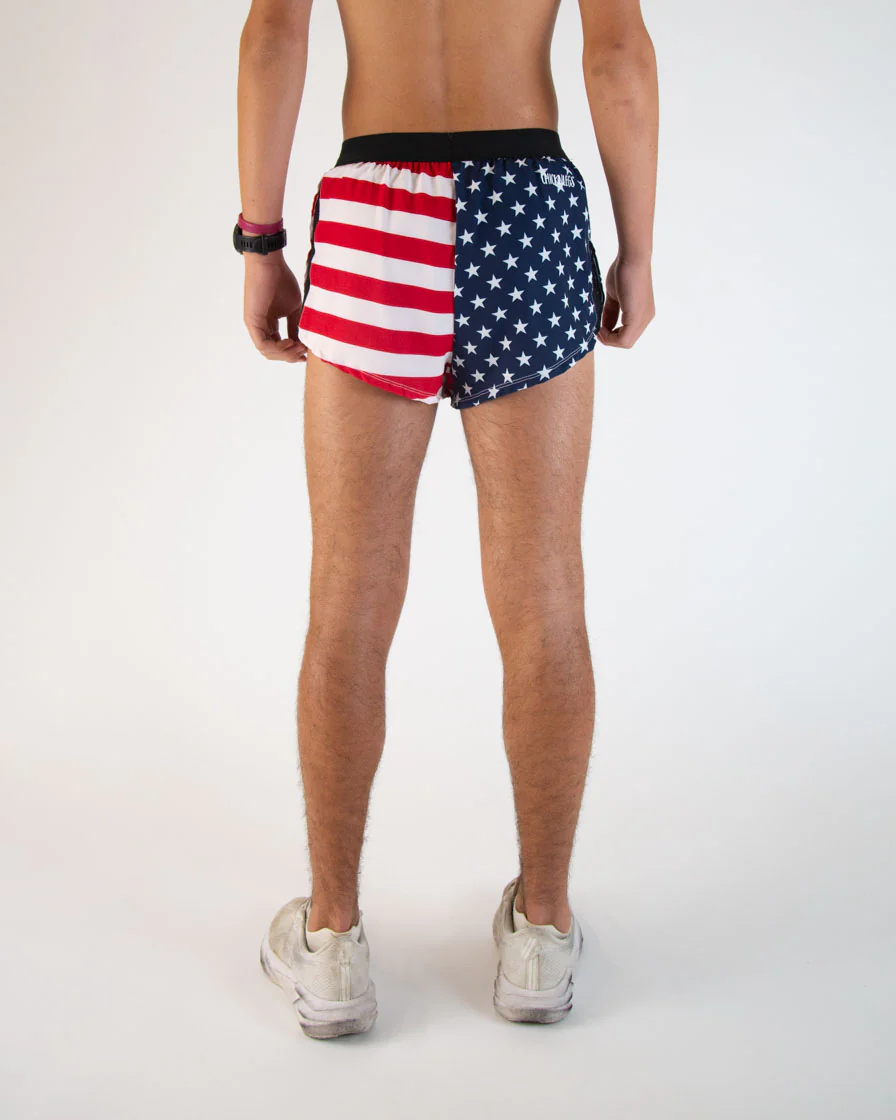 Men's USA 2" DS Split Shorts - Image 4