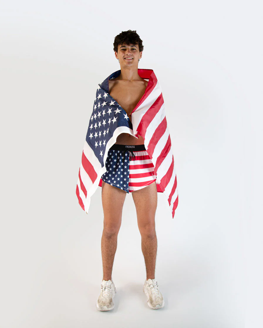 Men's USA 2" DS Split Shorts - Image 6