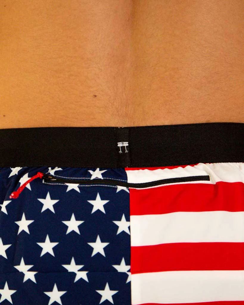 Men's USA 5" DS Running Shorts - Image 6