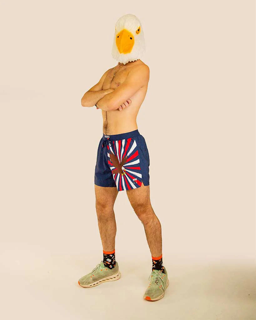 Men's USA Eagle 5" DS Running Shorts - Image 11