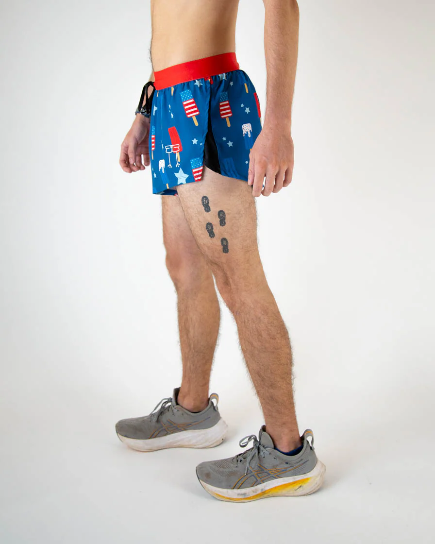 Men's USA Popsicles 2" DS Split Shorts - Image 4