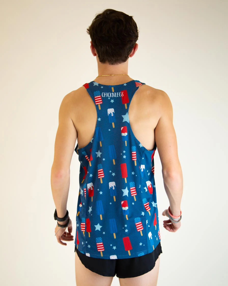 Men's USA Popsicles Performance Singlet - Image 4
