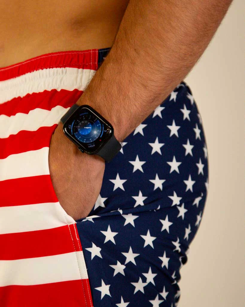 Men's USA Swim Trunks - Image 10