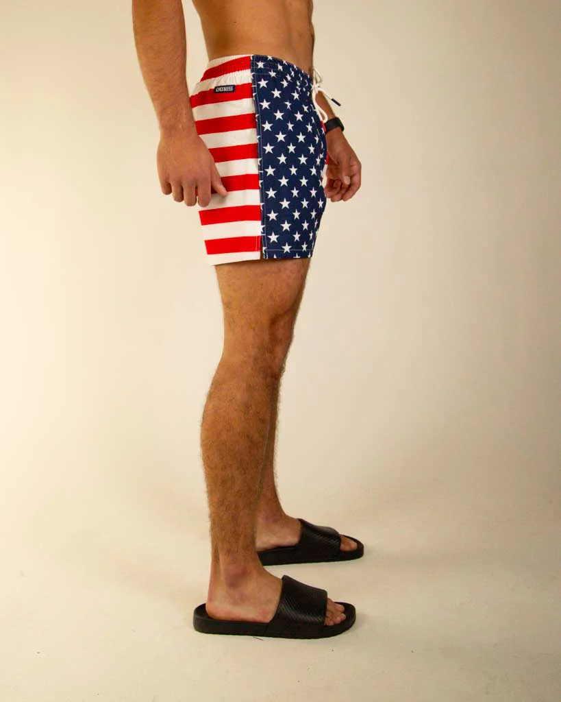 Men's USA Swim Trunks - Image 6