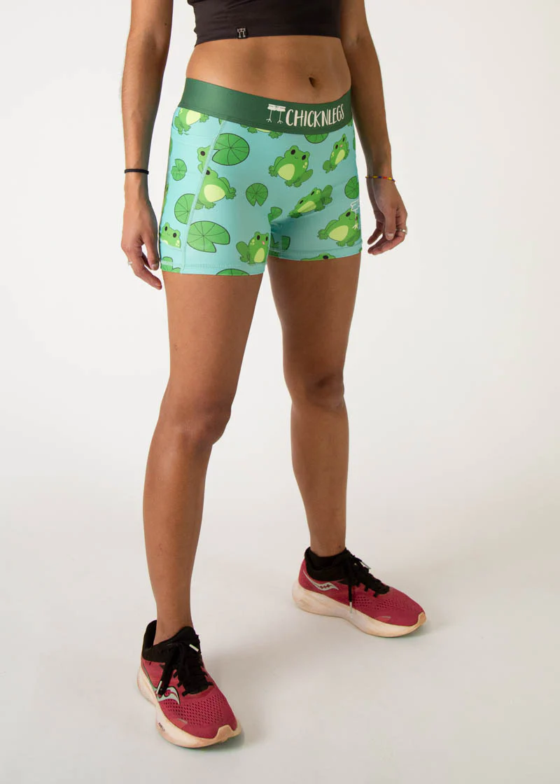 Women's Fartlek Froggies 3" Compression Shorts - Image 3