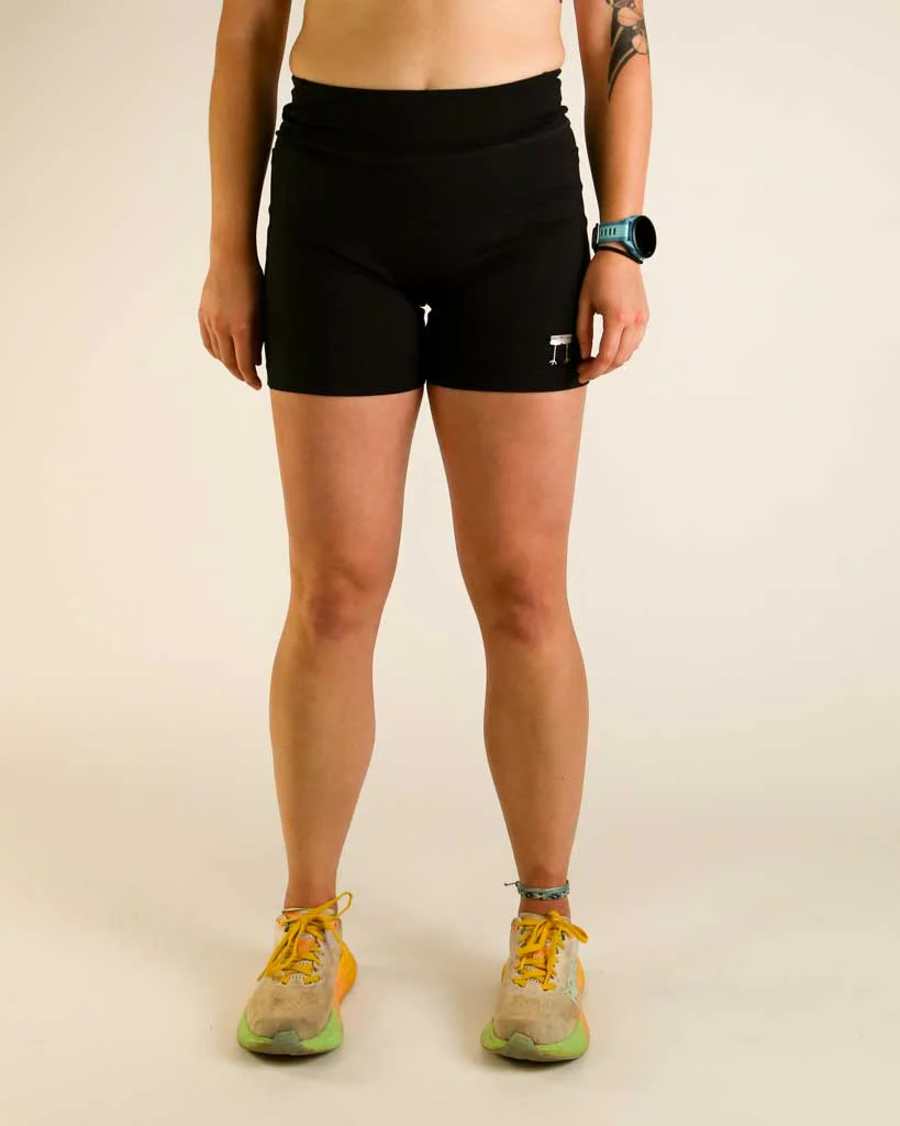Women's FLY High-Waisted 5" Biker Shorts – Onyx - Image 5
