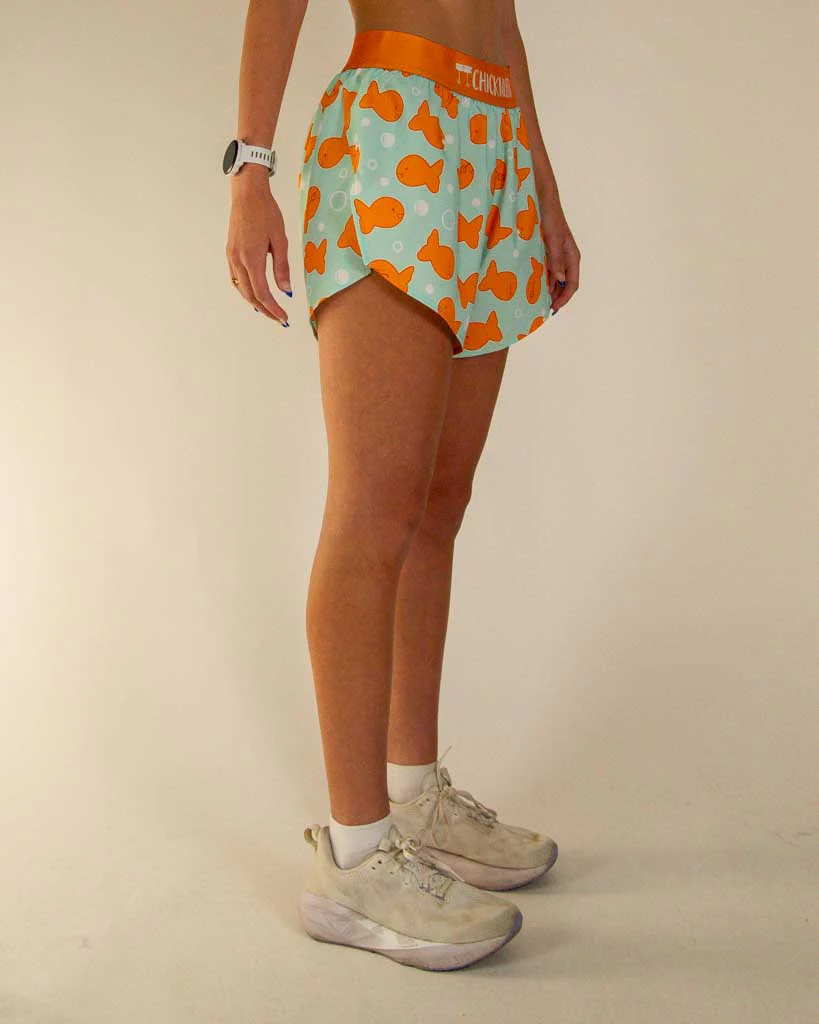 Women's Goldfish 4" Split Shorts - Image 3