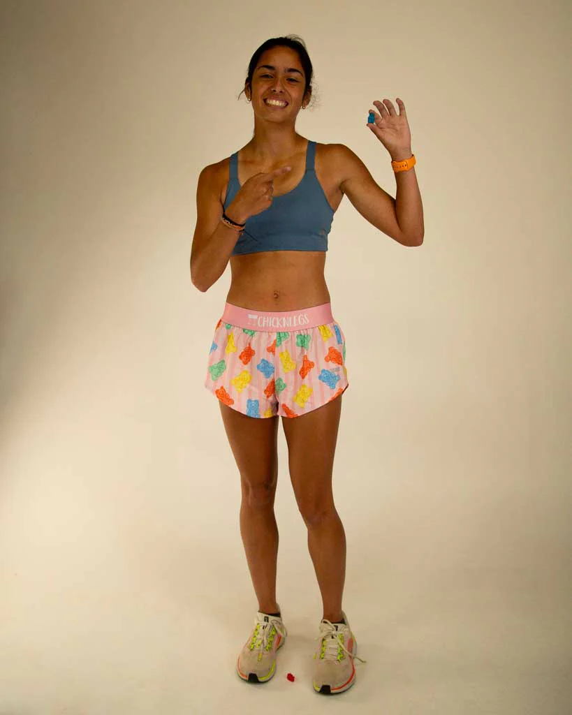 Women's Gummy Bears 1.5" Split Shorts - Image 6