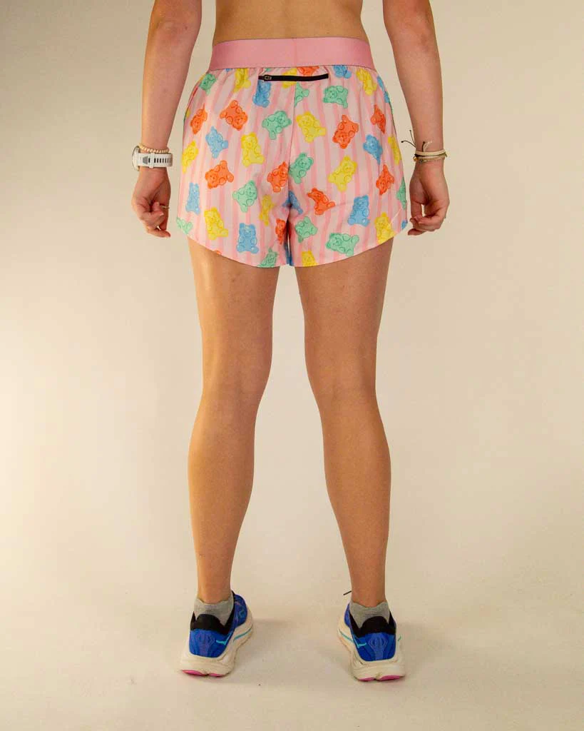 Women's Gummy Bears 4" Split Shorts - Image 4