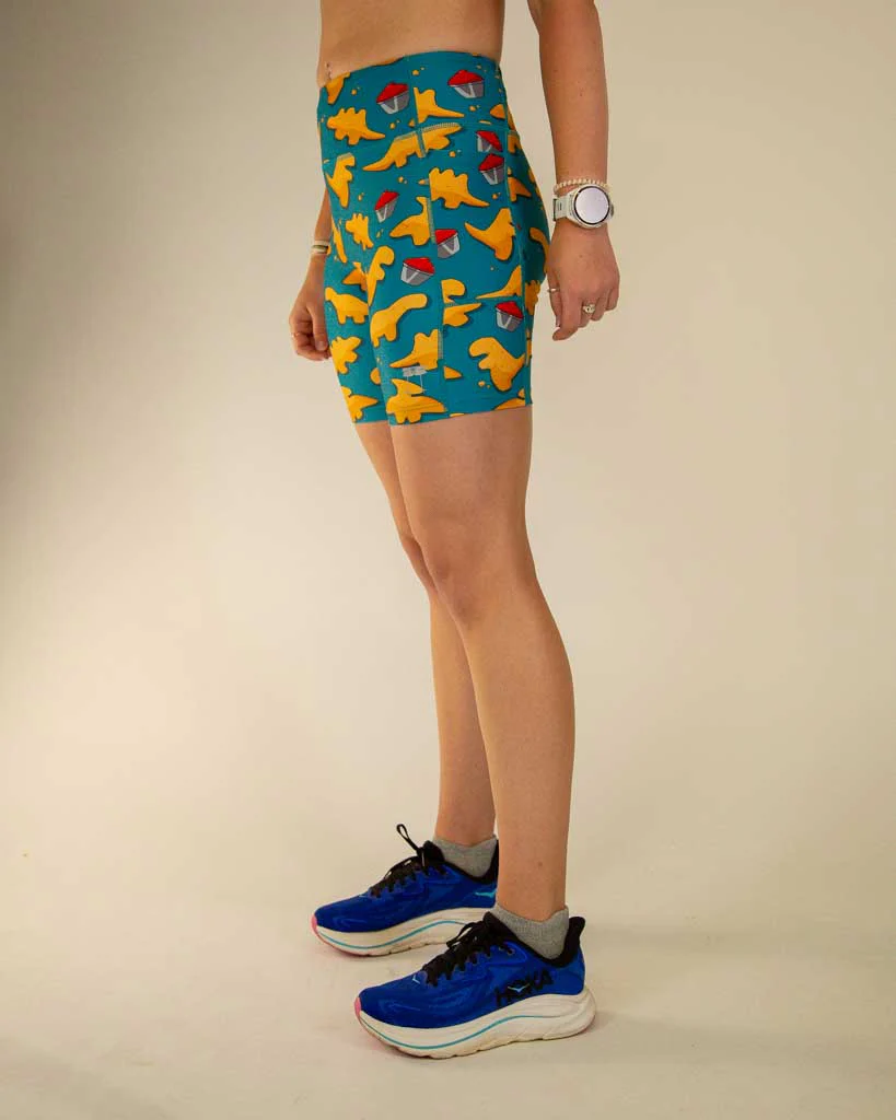 Women's Nuggets 7" PWR Compression Shorts - Image 3