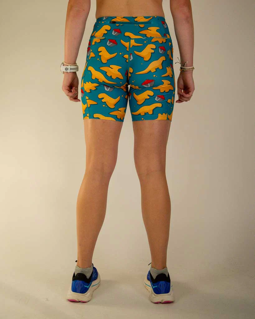 Women's Nuggets 7" PWR Compression Shorts - Image 4
