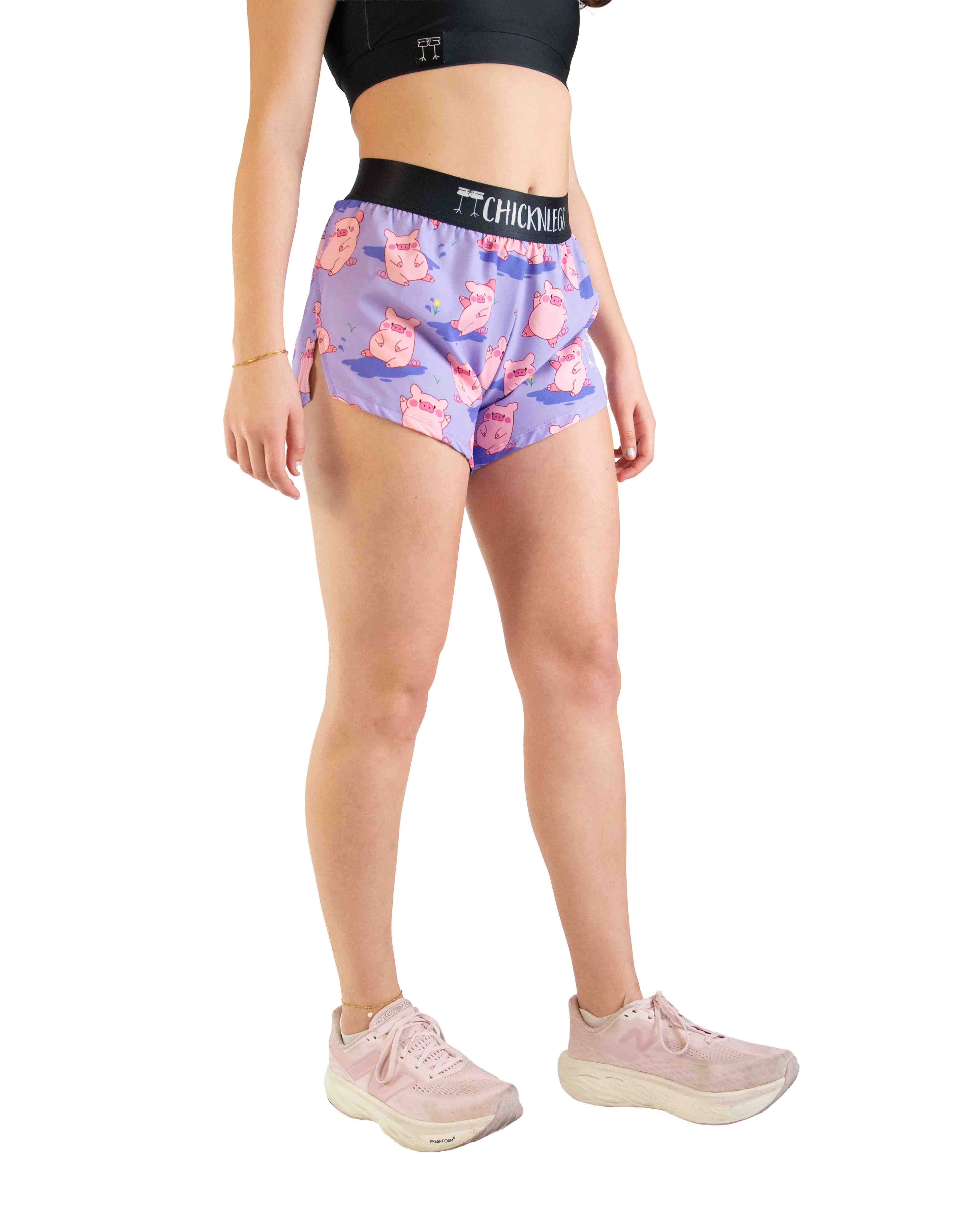 Women's Piggies 4" Split Shorts - Image 3
