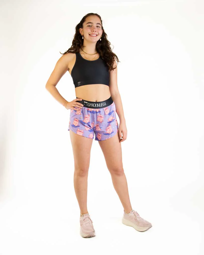 Women's Piggies 4" Split Shorts - Image 5