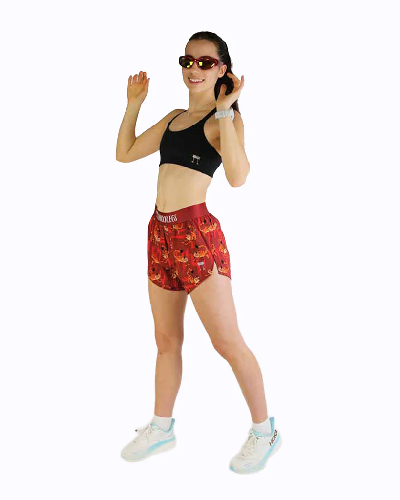 Women's Tigers 4" Split Shorts - Image 5