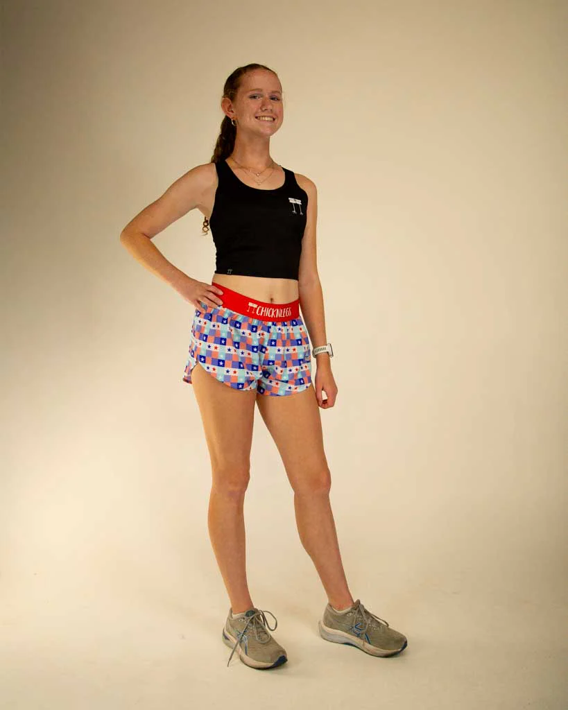 Women's USA Picnic 1.5" Split Shorts - Image 6